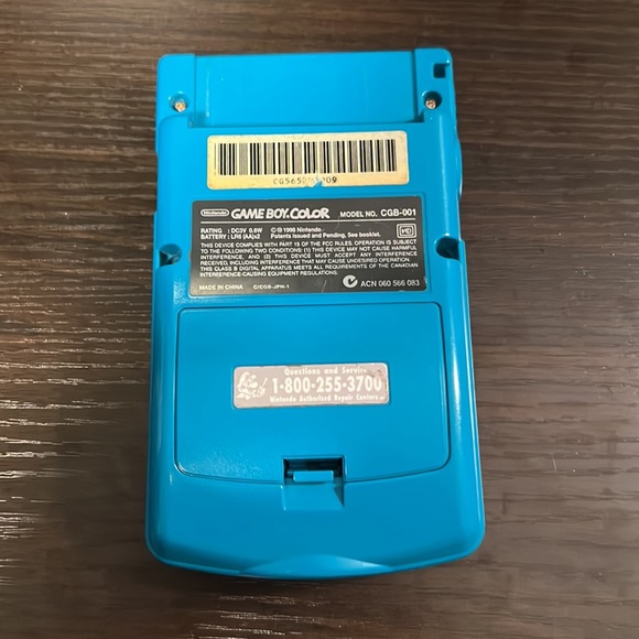 Nintendo Gameboy Color Teal in box - Picture 4 of 5